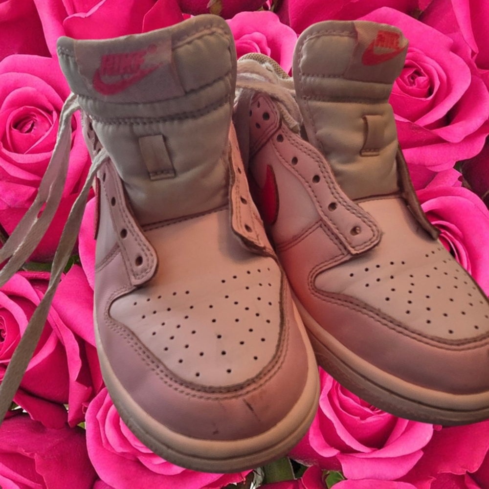 Nike Pink High-Top Sneakers